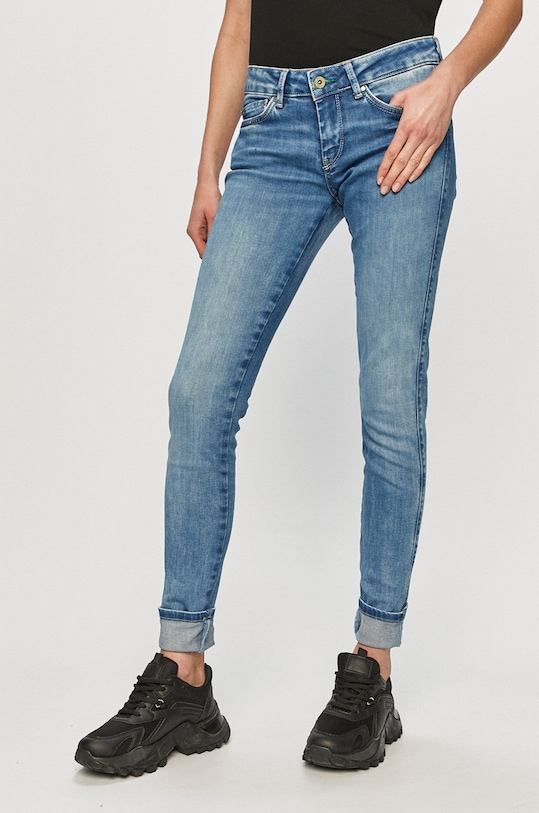 Pepe Jeans - Jeansi Pixie albastru PL203764WI8.000