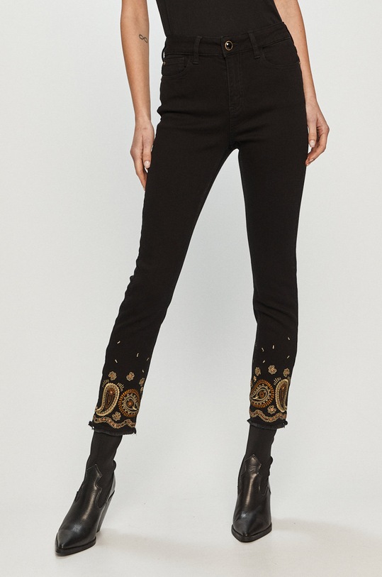 Desigual - Jeansi Belgica negru 21SWDD13