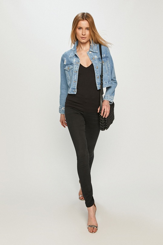 Only Jeansy 15230042 czarny AA00