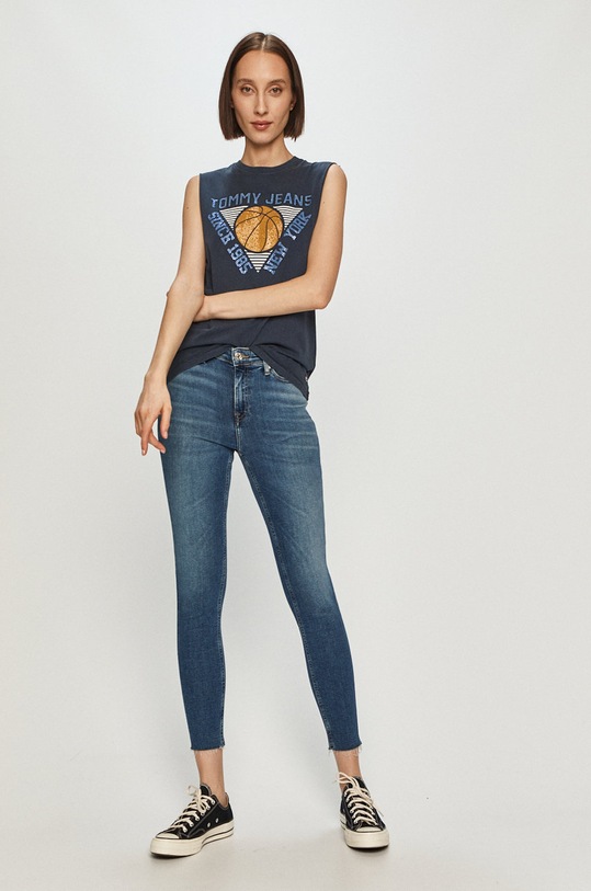 Tommy Jeans - Džíny Nora DW0DW09468.4891 modrá SS21