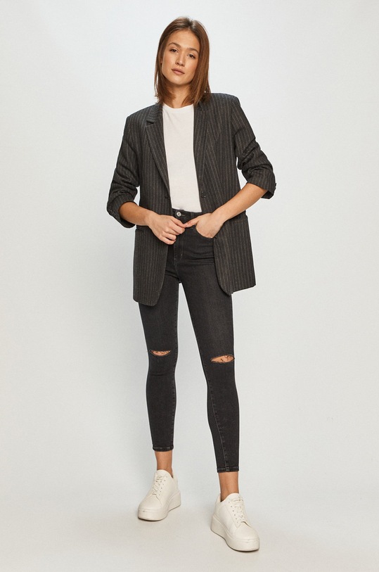 Tommy Jeans - Jeansi Nora DW0DW09891.4891 negru SS21