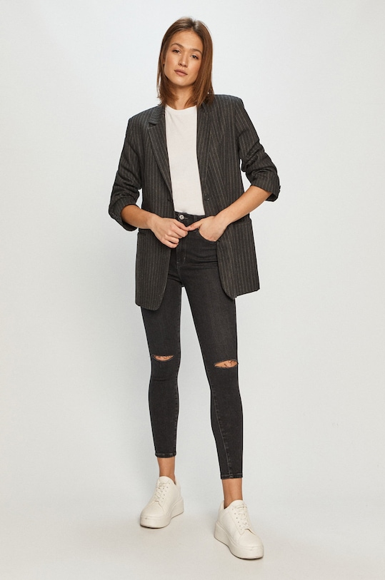 Tommy Jeans - Jeansi Nora DW0DW09891.4891 negru SS21