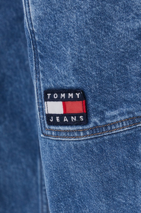 Rifle Tommy Jeans Mom modrá DW0DW09903.4891