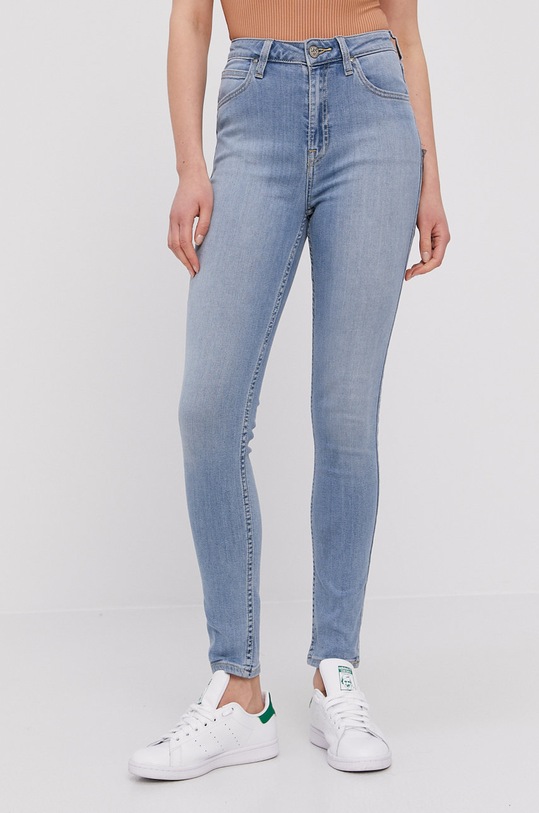 Lee jeansy Ivy LIGHT BARRY niebieski L32EKJZW
