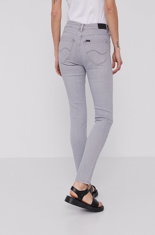 Lee jeansy Scarlett High Light Grey szary L626SXCM