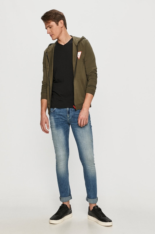 Guess - Jeansy Miami M1RAN1.D4B72 niebieski SS21