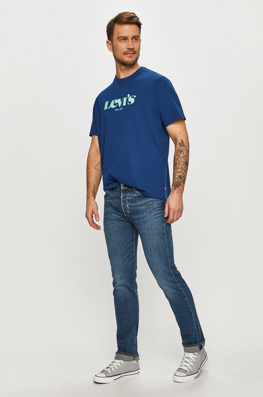 Levi's - Jeansy 501 00501.3135 niebieski SS22