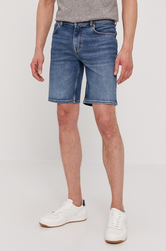 Džínové šortky Tommy Hilfiger riflovina modrá MW0MW18035.4891