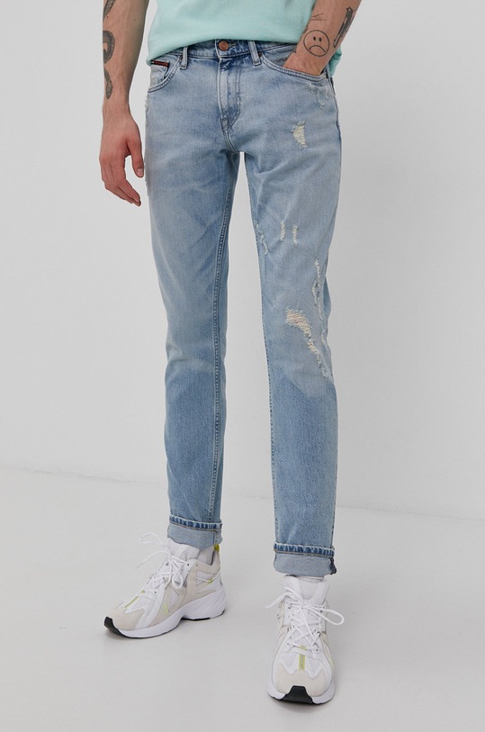 Tommy Jeans Jeansy Scanton DM0DM09879.4891 niebieski DM0DM09879.4891