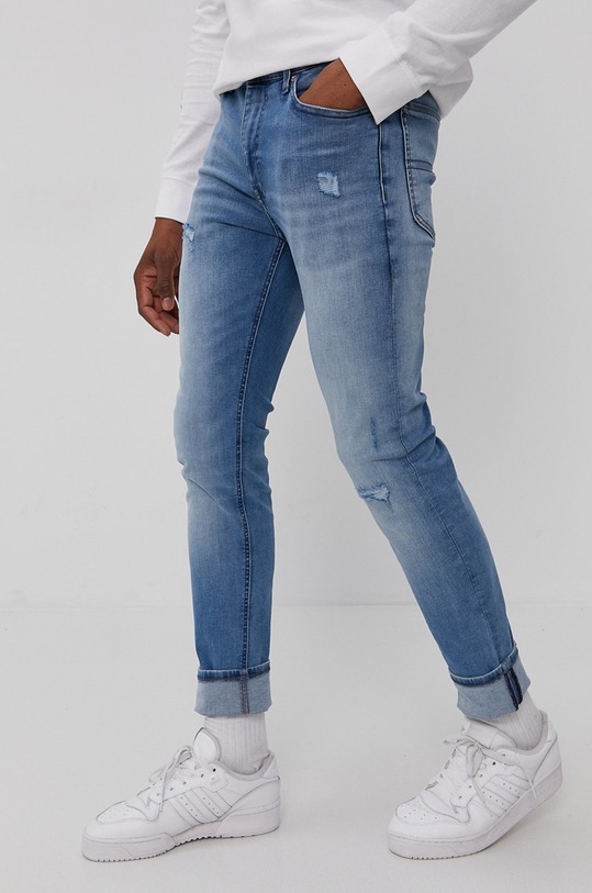 Rifle Tommy Jeans Simon modrá DM0DM09817.4891