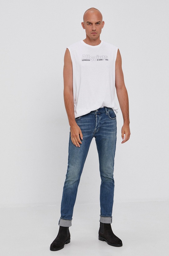 AllSaints Jeansy REX ME006U niebieski AW21