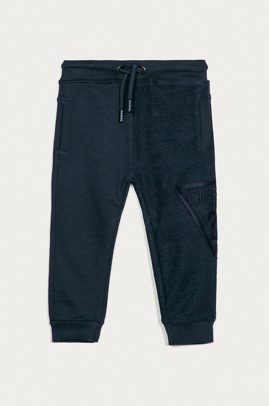 Guess - Spodnie dziecięce 92-122 cm dzianina granatowy N1RQ09.KA6R0