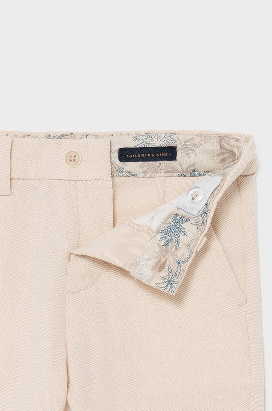 Băieți Mayoral - Pantaloni copii 1581.3D.BABY bej