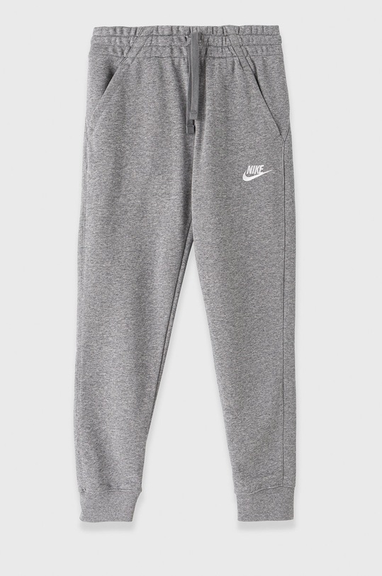 Nike Kids spodnie dziecięce dzianina szary DA0864