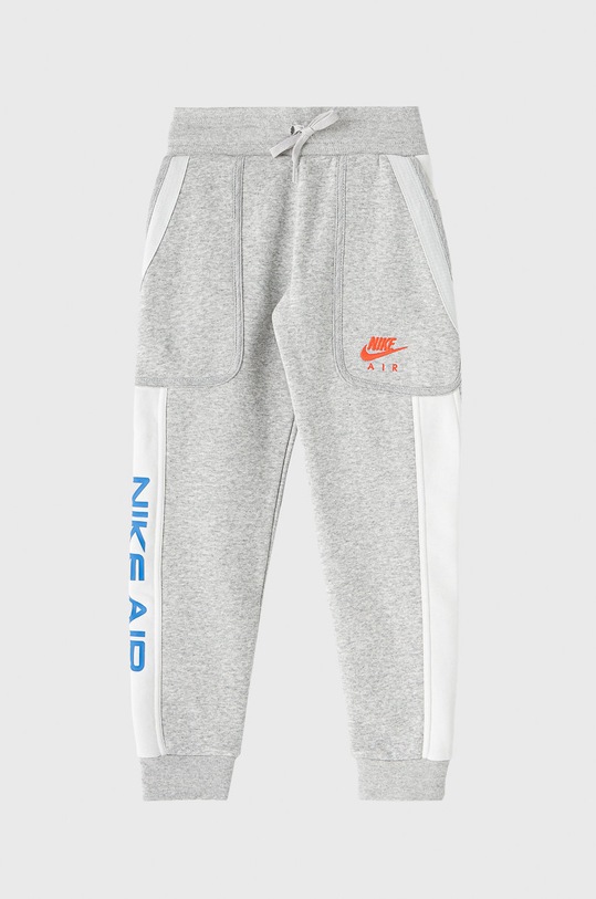 Nike Kids - Dětské kalhoty 122-170 cm pletenina šedá DA0710