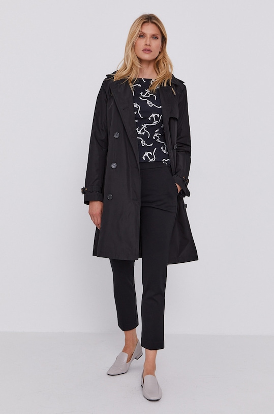 Hlače Lauren Ralph Lauren 200758961002 črna AW25