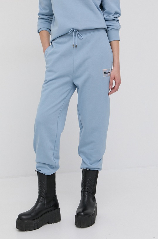 HUGO Spodnie 50455983 50455983 niebieski AA00