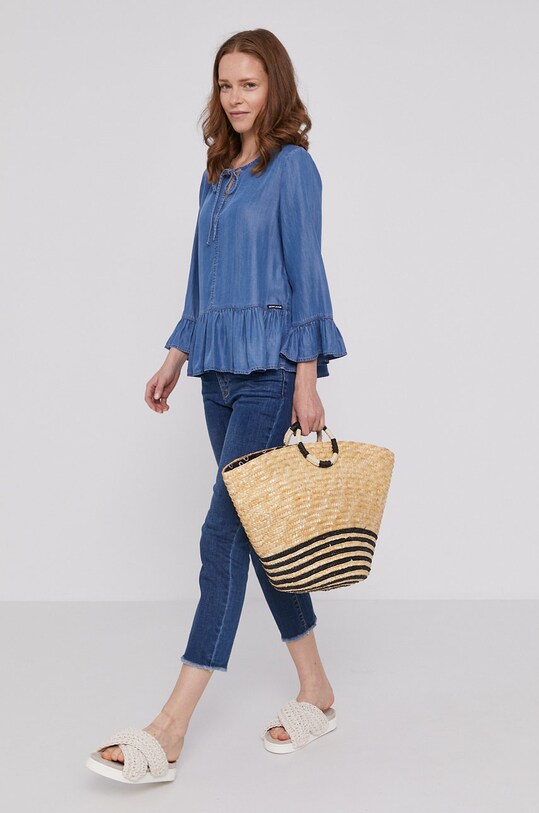 Dkny Jeansy Rivington E0RL0630 E0RL0630 niebieski SS21