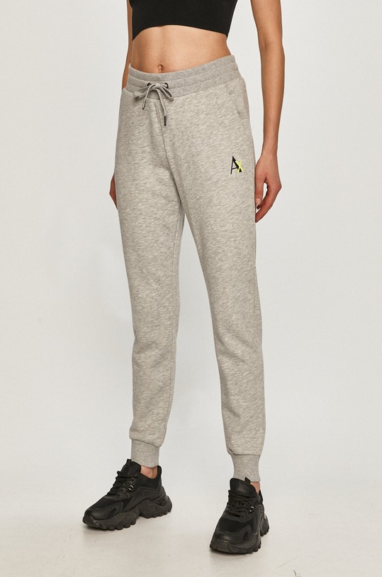 Armani Exchange - Spodnie 3KYP78.YJ9HZ melanż szary 3KYP78.YJ9HZ