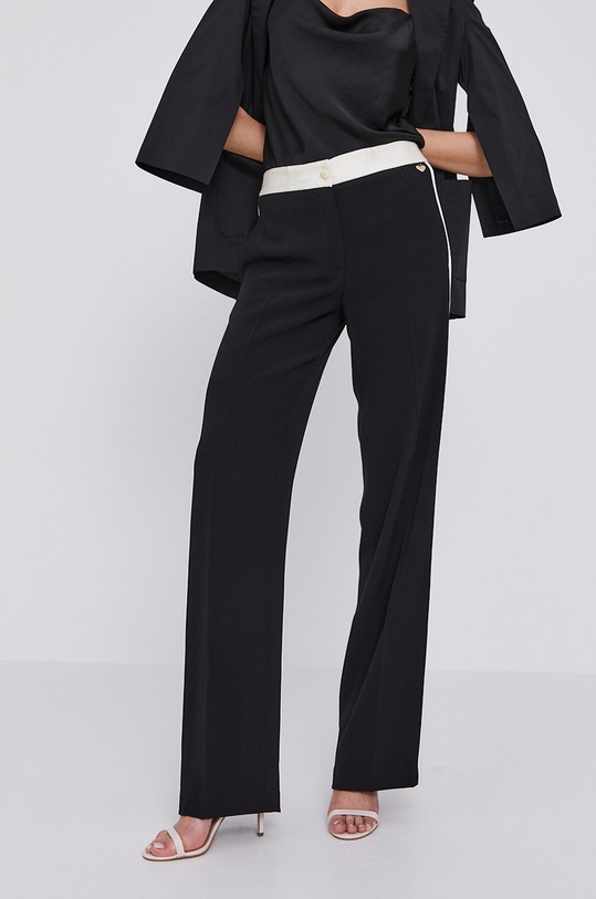 Twinset Pantaloni 211TT2041 negru SS21