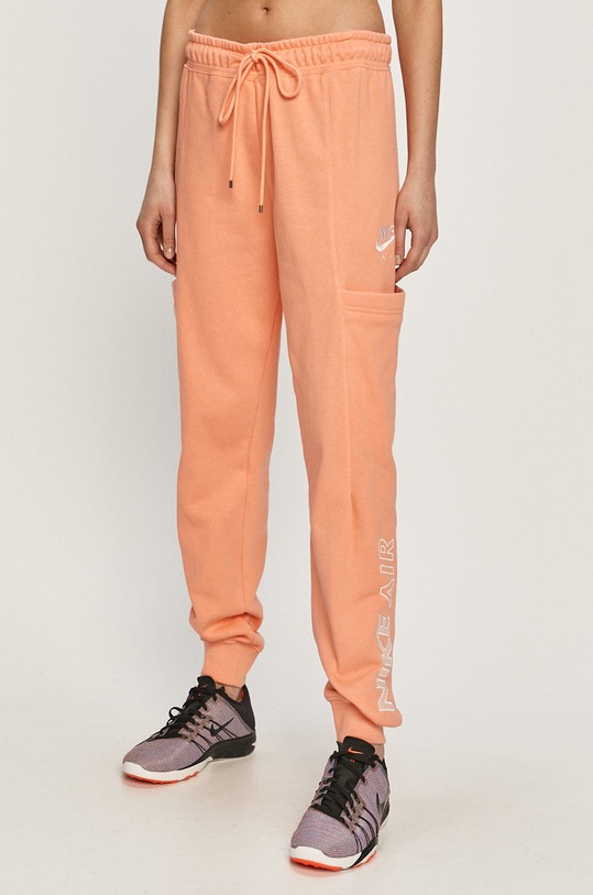 Nike Sportswear - Kalhoty pletenina růžová CZ8626