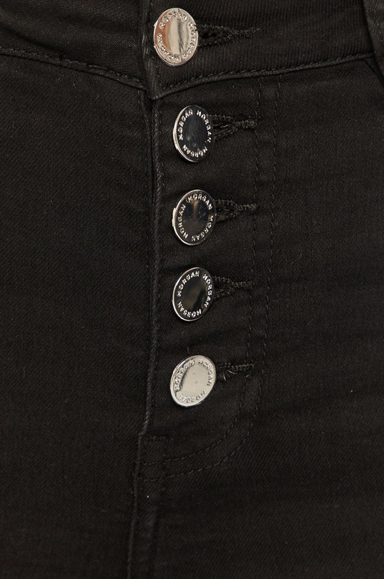 Morgan - τζιν παντελόνι PBLACK μαύρο 211.PBLACK