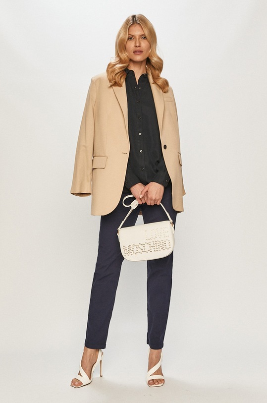 Nohavice Trussardi Jeans 56P00001.1Y000158 tmavomodrá AA00