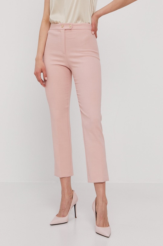 Kalhoty Pinko high růžová 1G15VF.8419