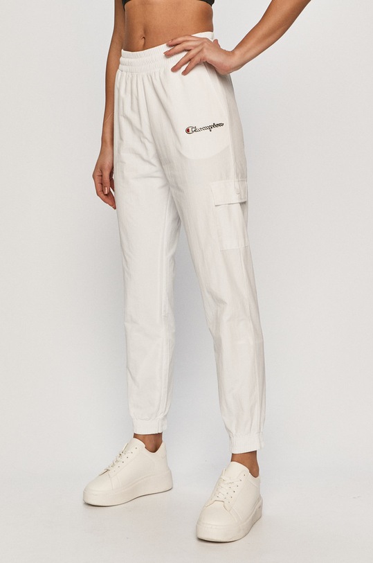 Champion - Spodnie 112659 tkanina biały 112659