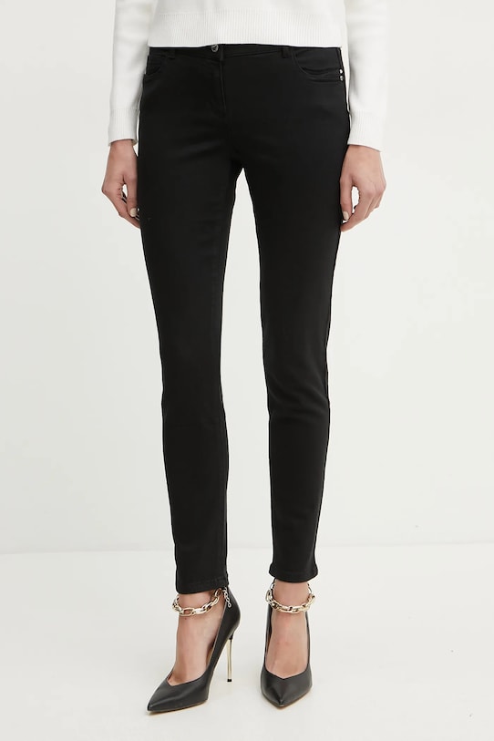Morgan - Pantaloni potrivit negru 211.PETRA