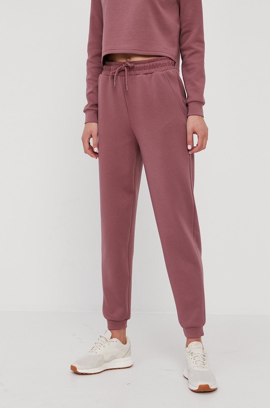 Nohavice Only Play s elastanom ružová 15230209