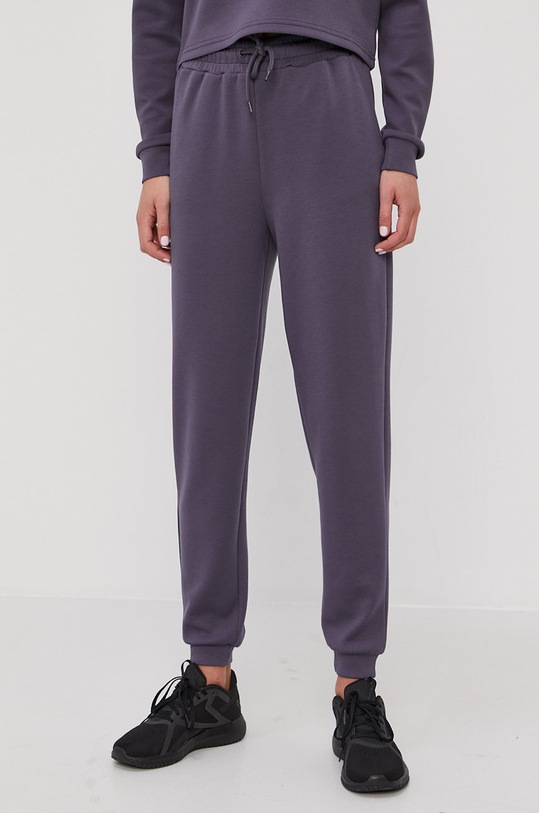 Only Play Spodnie z elastanem szary 15230209