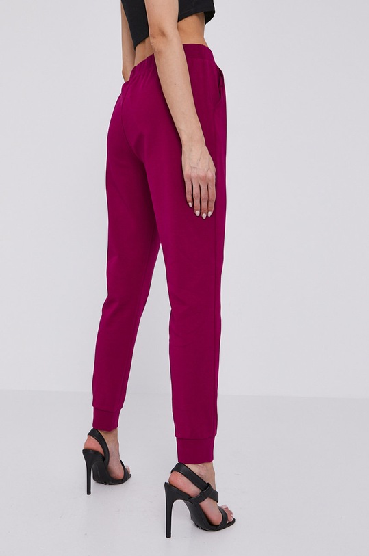 Odzież Liu Jo Spodnie TA1055.JM144 TA1055.JM144 fioletowy