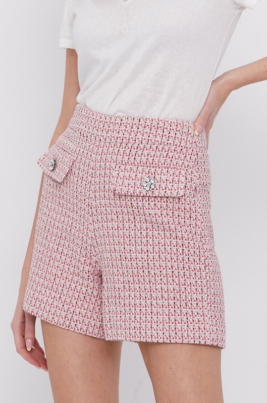 Morgan Pantaloni scurți panza roz M2SHIRY.F