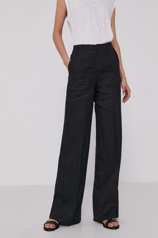 United Colors of Benetton Spodnie 4AGH558X4.100 czarny SS21