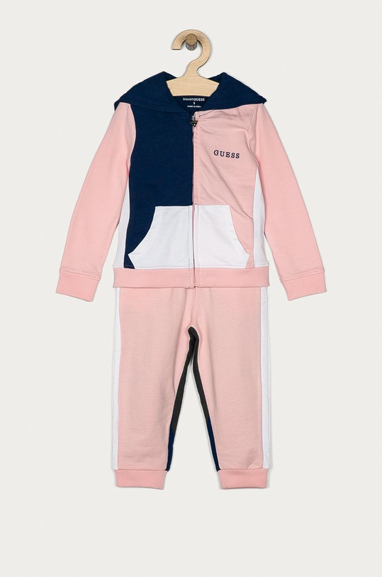 Guess - Spodnie dziecięce 92-122 cm dzianina różowy K1RQ01.KA6R0