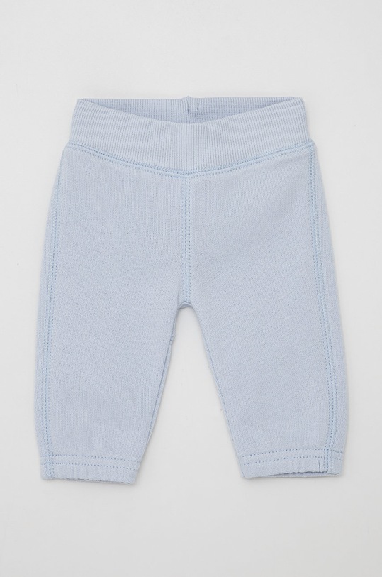 Dětské kalhoty United Colors of Benetton 3J70MF238.K modrá SS21