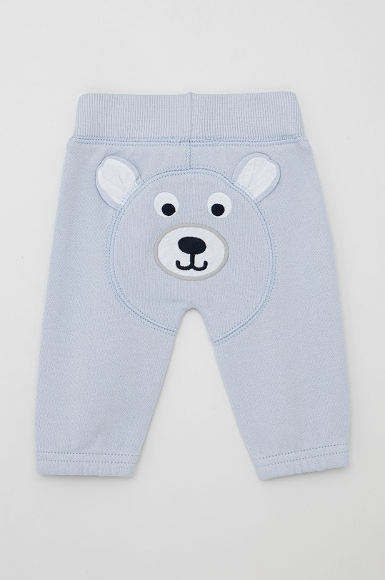 Dětské kalhoty United Colors of Benetton pletenina modrá 3J70MF238.K