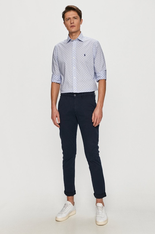 Guess - Nohavice M1RB35.WCNZ4 tmavomodrá SS21