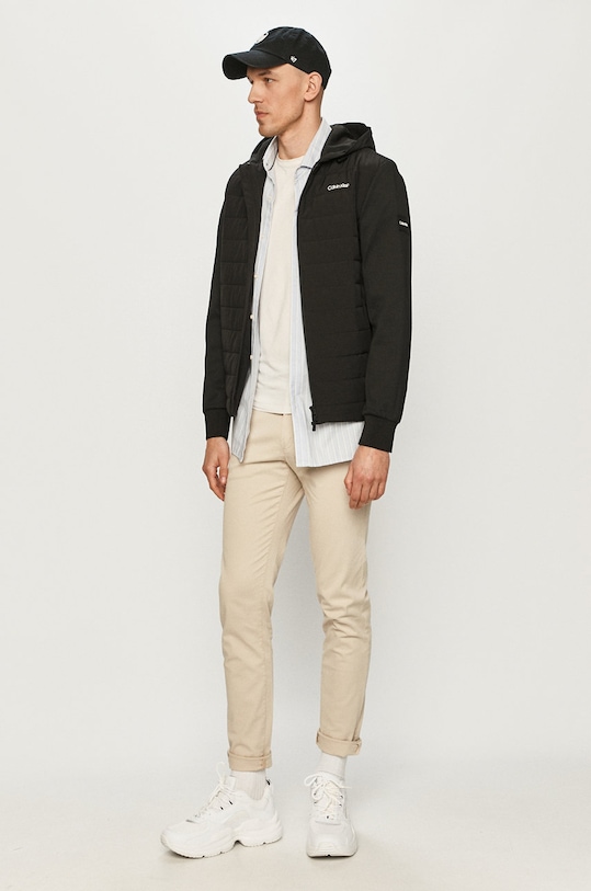 Calvin Klein Spodnie K10K106894.4891 beżowy SS21