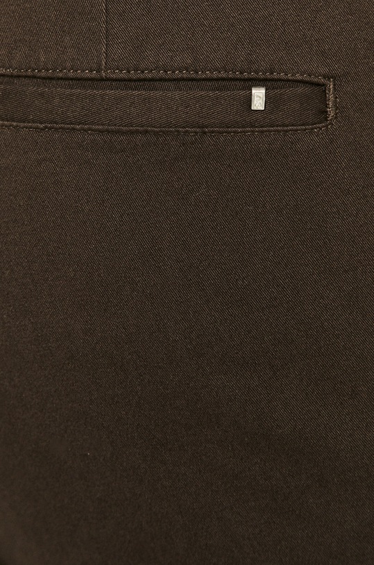 AllSaints - Spodnie PARK CHINO bordowy MT010V