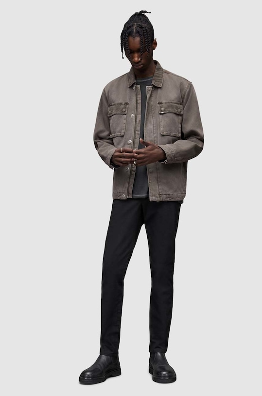 Kalhoty AllSaints chinos černá MT010V