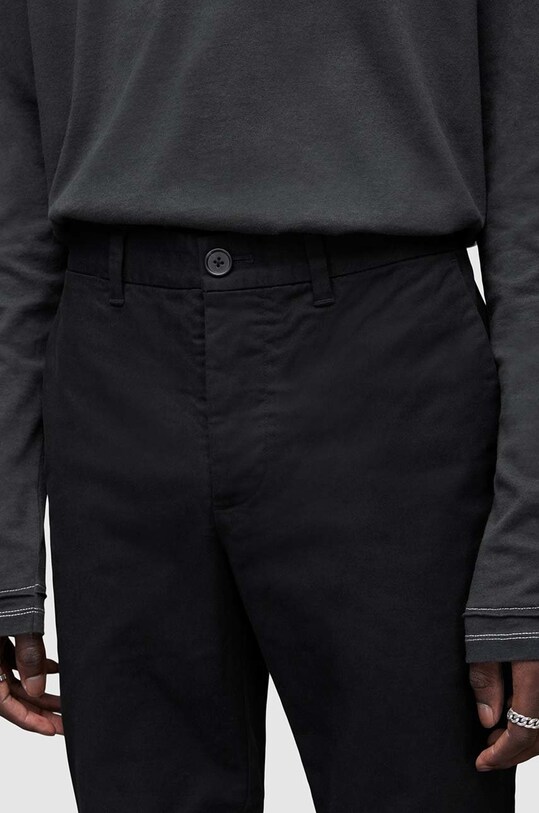 Παντελόνι AllSaints MT010V μαύρο AA00