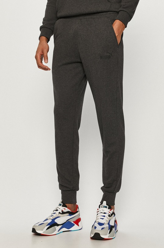 Puma - Παντελόνι πλεκτό ύφασμα γκρί 586716