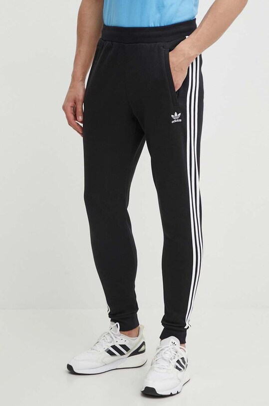 adidas Originals - Spodnie GN3458 dzianina czarny GN3458