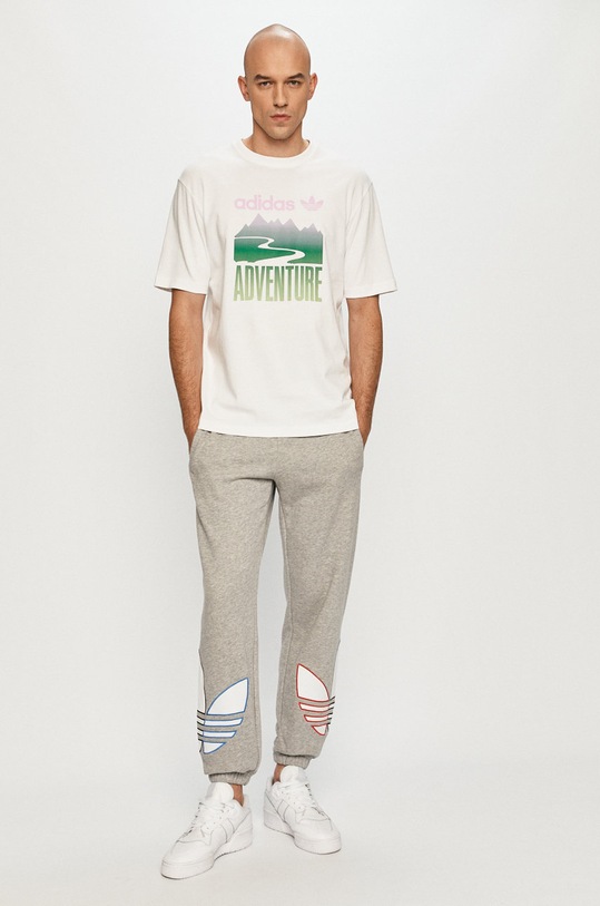 adidas Originals - Kalhoty GN3575 GN3575 šedá SS21