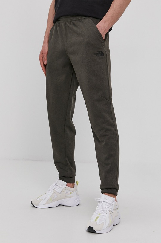 Nohavice The North Face pletenina zelená NF0A3UWI7D01