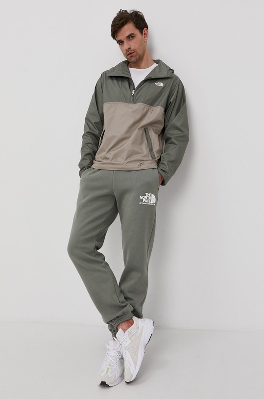 Nohavice The North Face NF0A55UTV381 zelená SS21