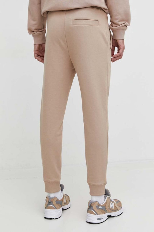 Odzież HUGO spodnie dresowe bawełniane 50447963 beżowy