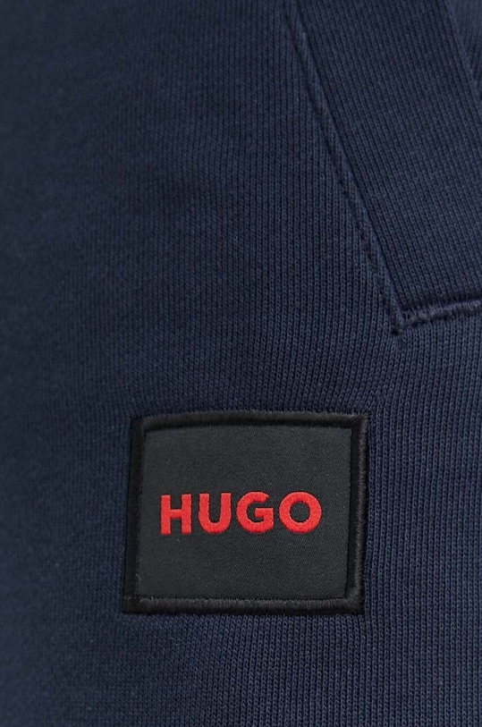 HUGO spodnie dresowe bawełniane granatowy 50447963